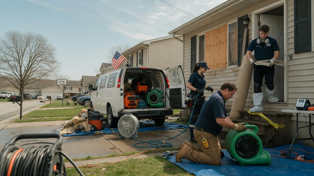 Water Damage Restoration in Huntsville, AL near me
